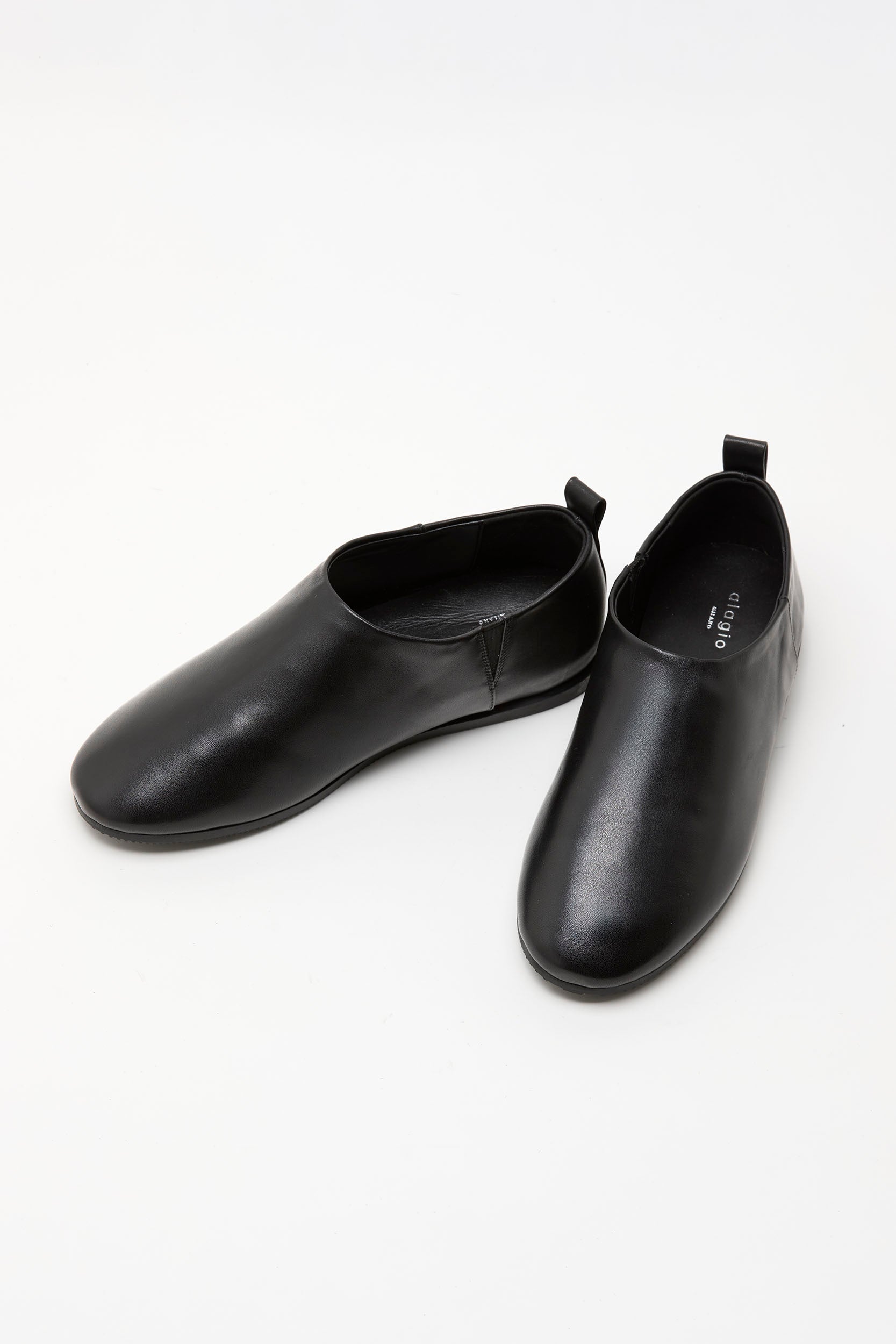 FORTE leather slip-on _ black