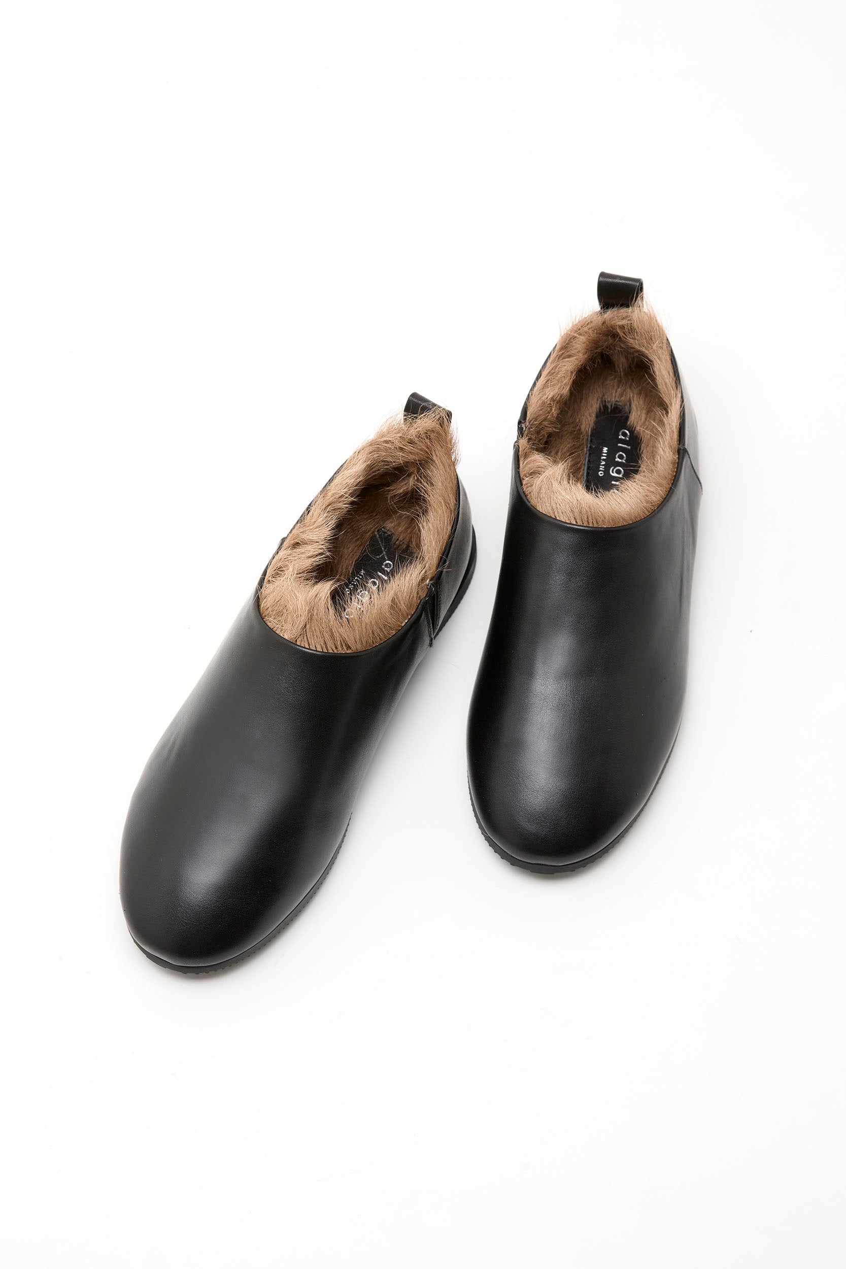 BRERA leather slip-on _ black