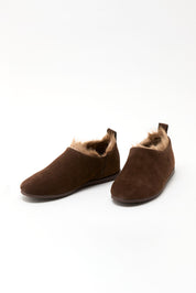 BRERA suede slip-on _ brown