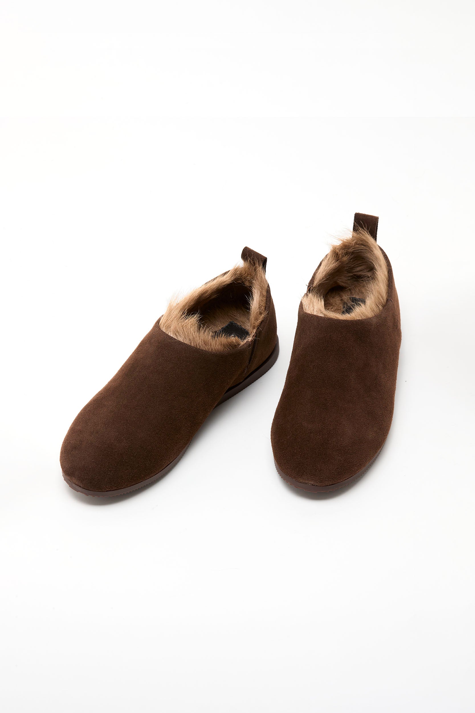BRERA suede slip-on _ brown