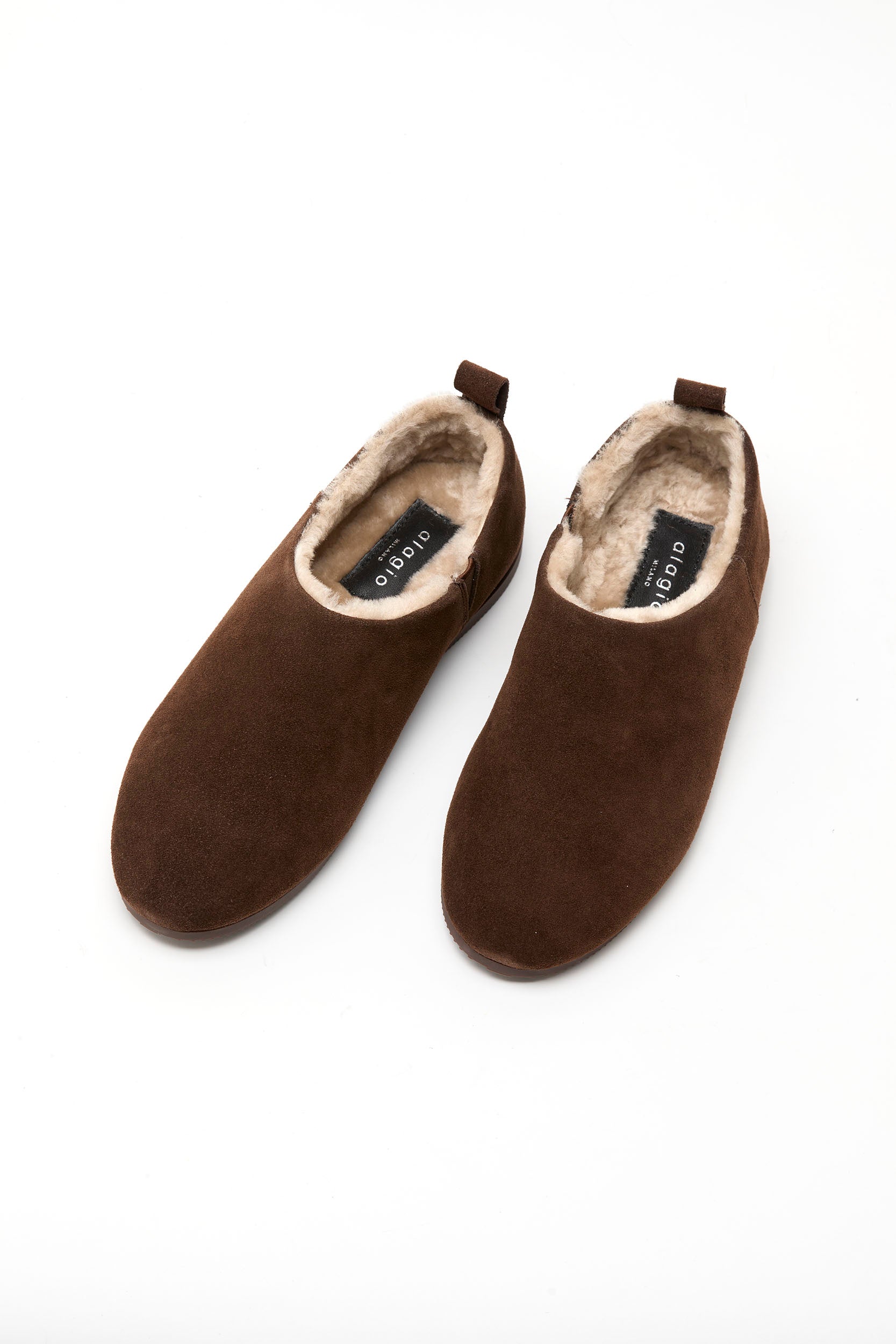 CORTINA suede slip-on _ brown