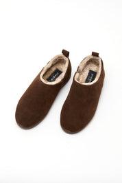 CORTINA suede slip-on _ brown