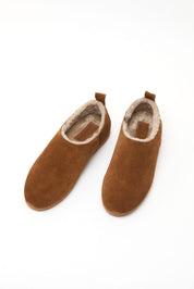 CORTINA suede slip-on _ cognac