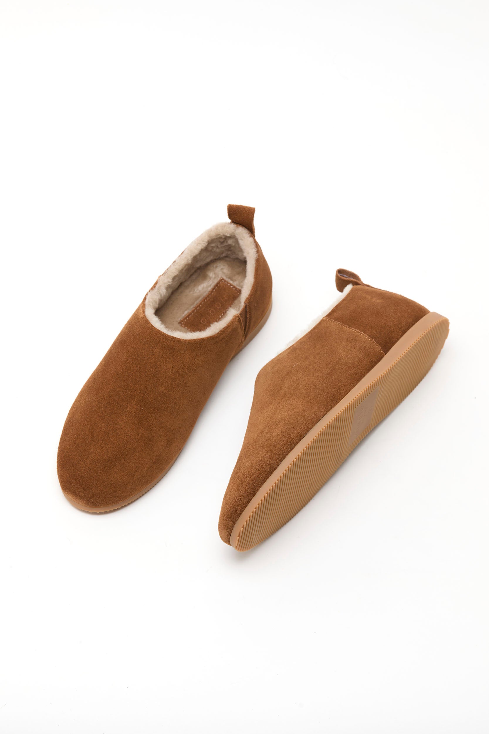 CORTINA suede slip-on _ cognac