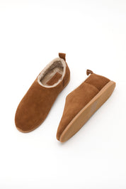 CORTINA suede slip-on _ cognac