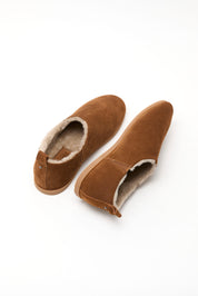 CORTINA suede slip-on _ cognac
