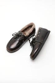 GIANNI FUR leather _ vintage bronze
