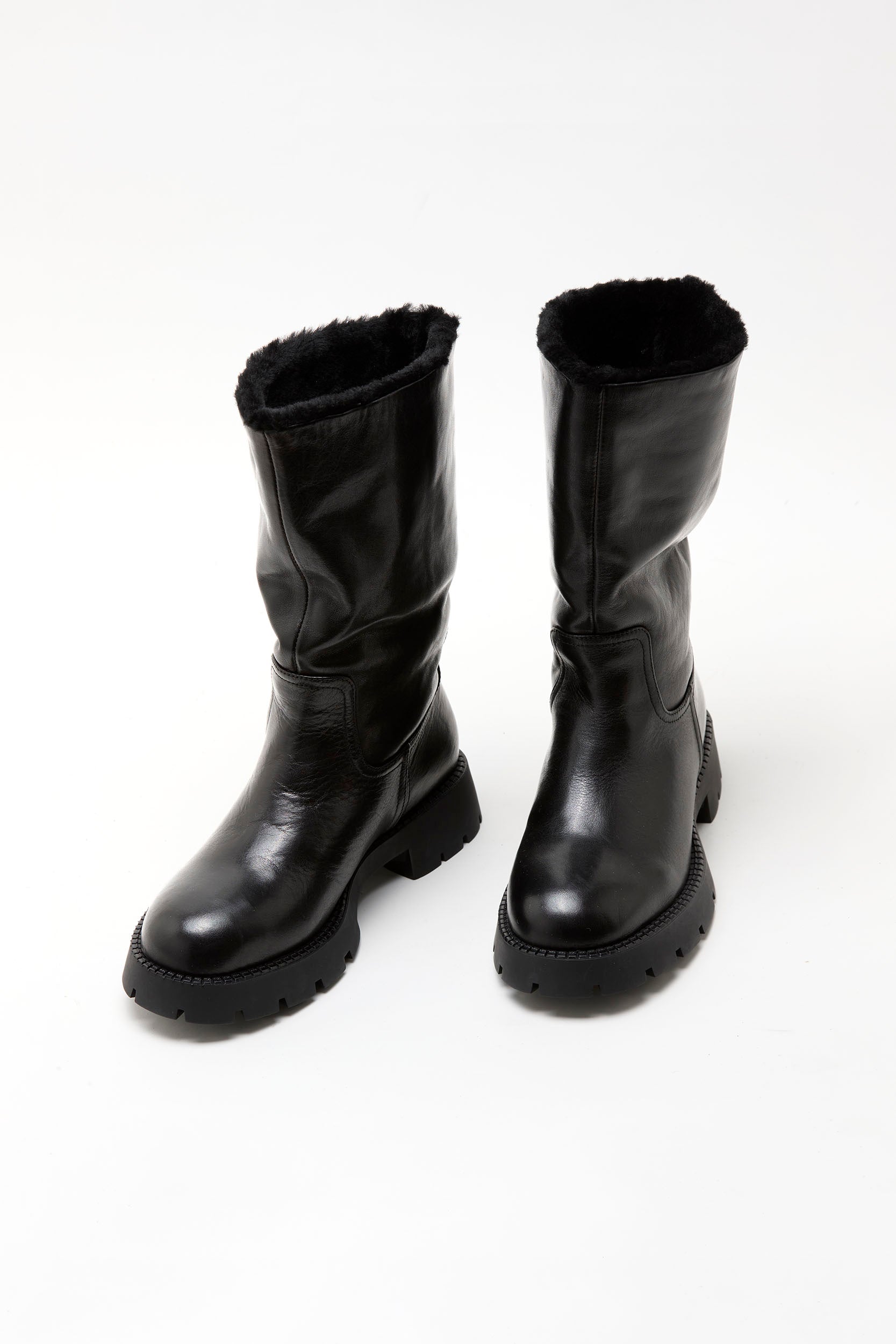NEVE leather boots _ black