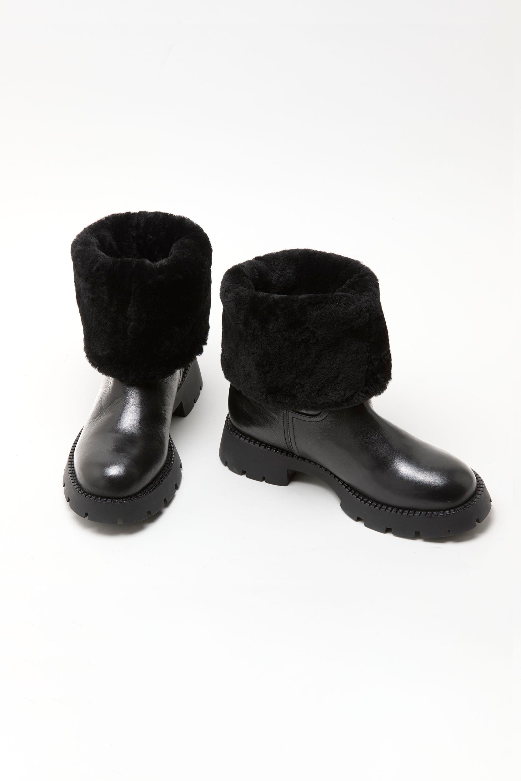 NEVE leather boots _ black