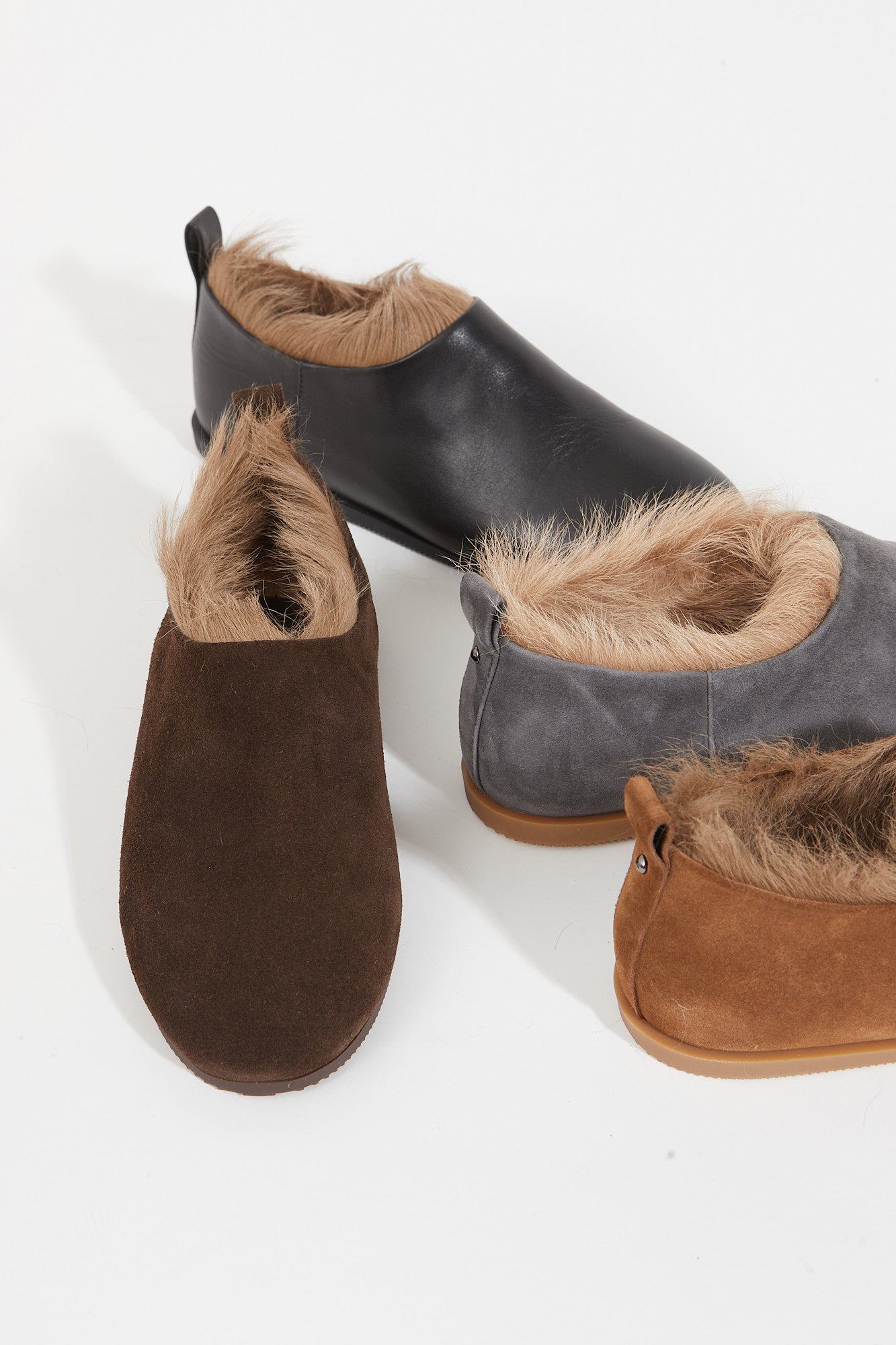 BRERA suede slip-on _ brown