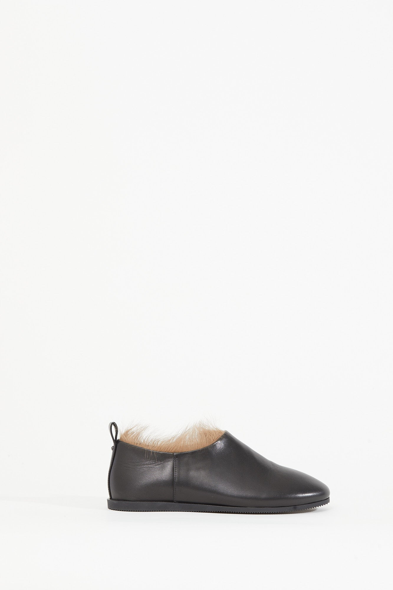 BRERA leather slip-on _ black