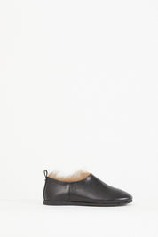 BRERA leather slip-on _ black