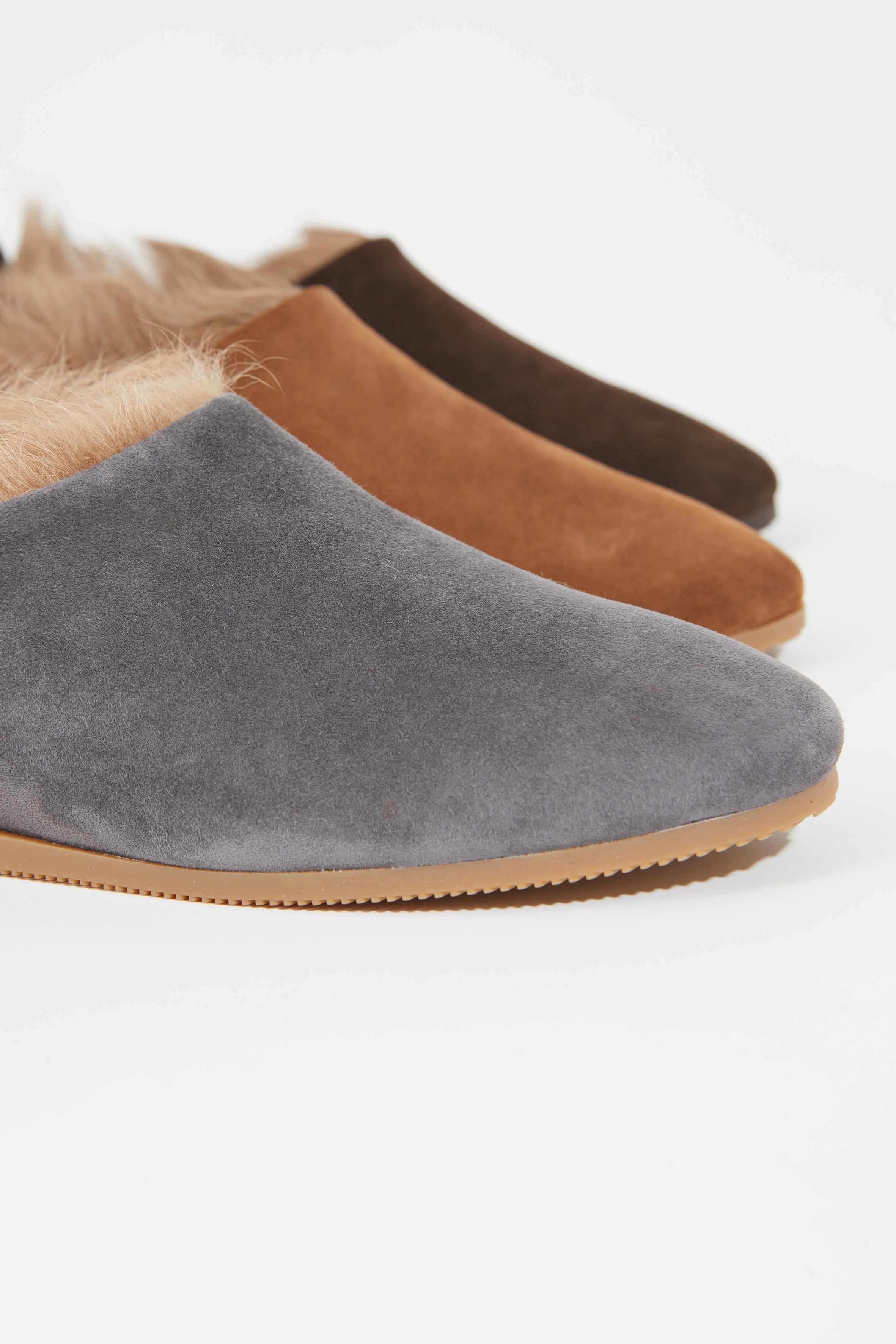 BRERA suede slip-on _ cognac