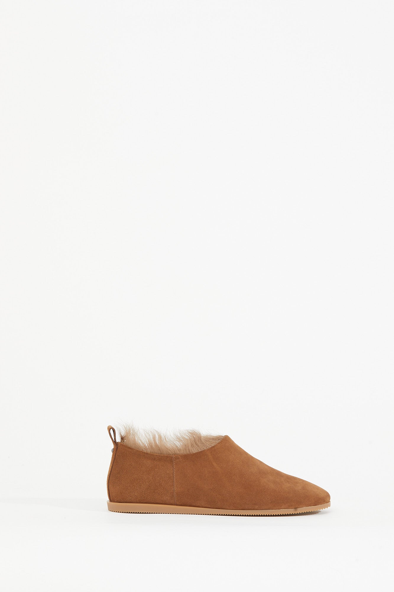 BRERA suede slip-on _ cognac