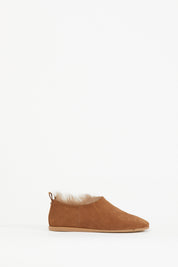 BRERA suede slip-on _ cognac