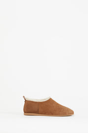 CORTINA suede slip-on _ cognac