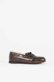 GIANNI FUR leather _ vintage bronze