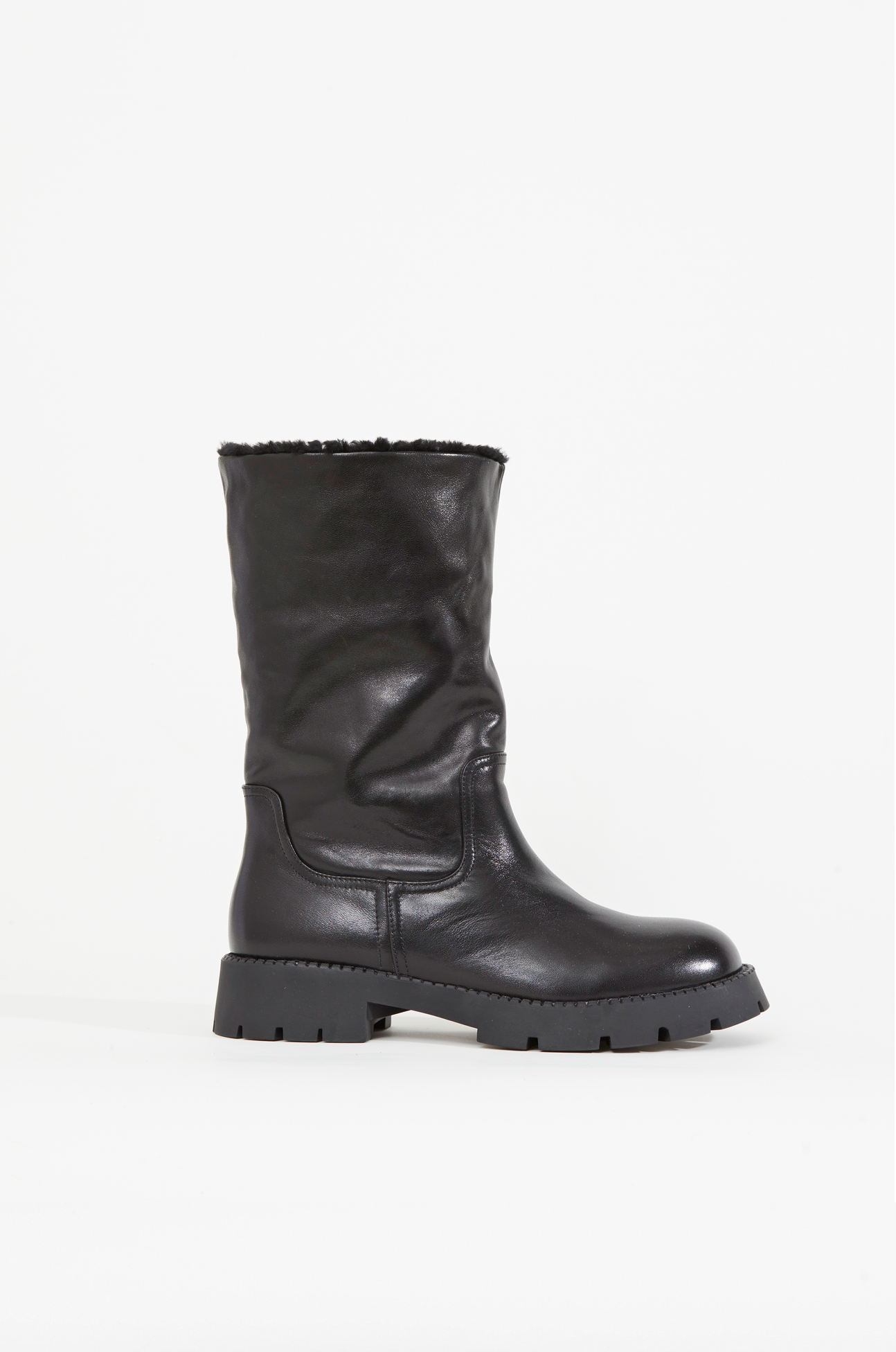 NEVE leather boots _ black