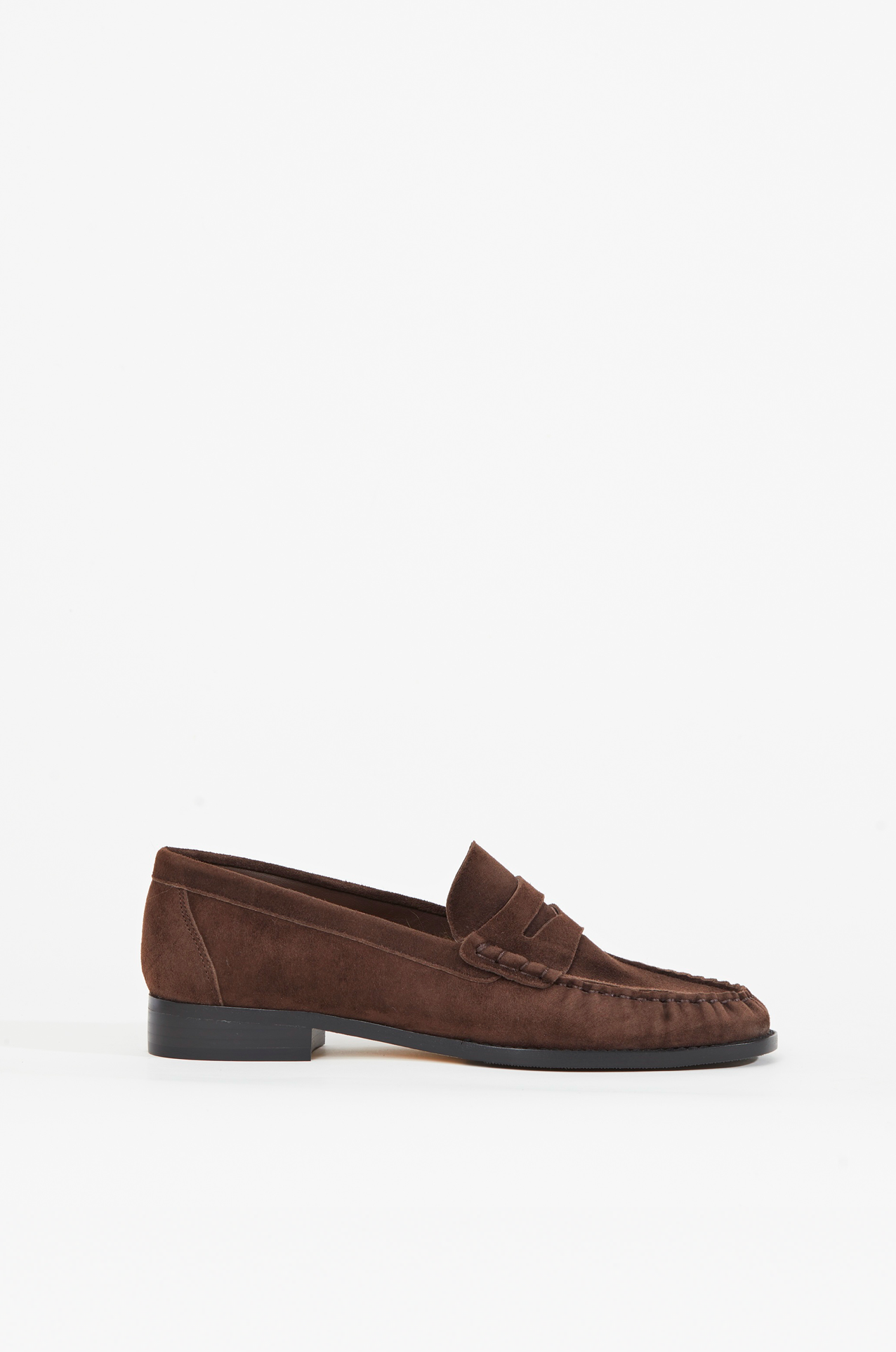 YVES suede loafers _ brown
