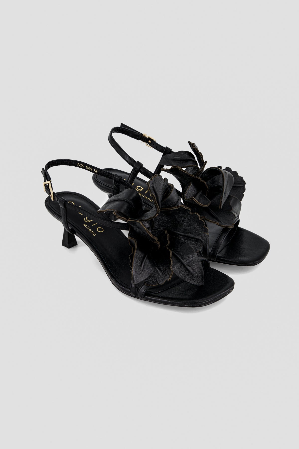 Aura Iris leather sandals