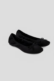Bea satin ballet flat