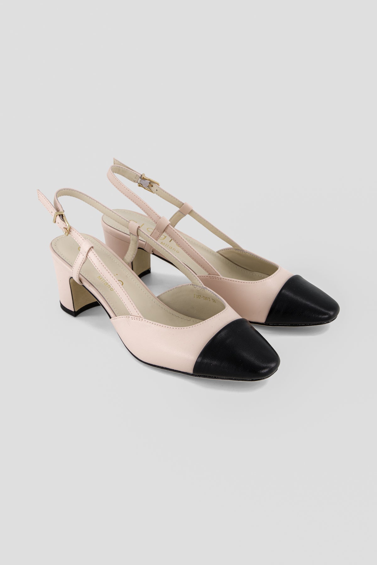 Sisi leather slingback