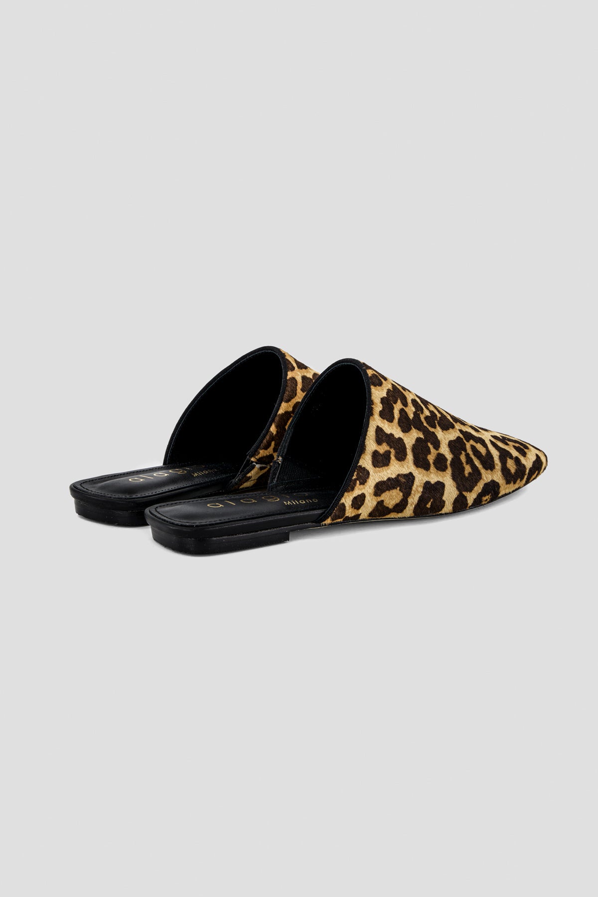 Dana calf-hair mules