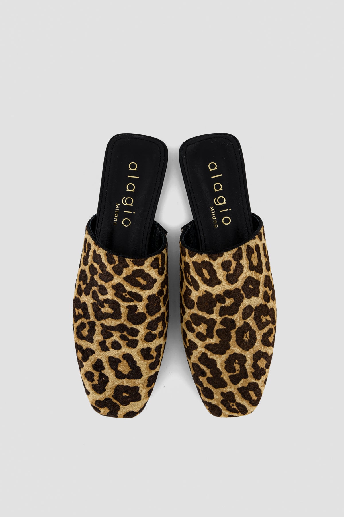 Dana calf-hair mules