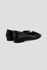 Ines leather ballerine