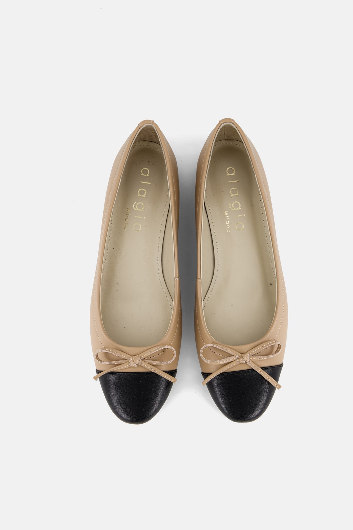 Ines leather ballerine