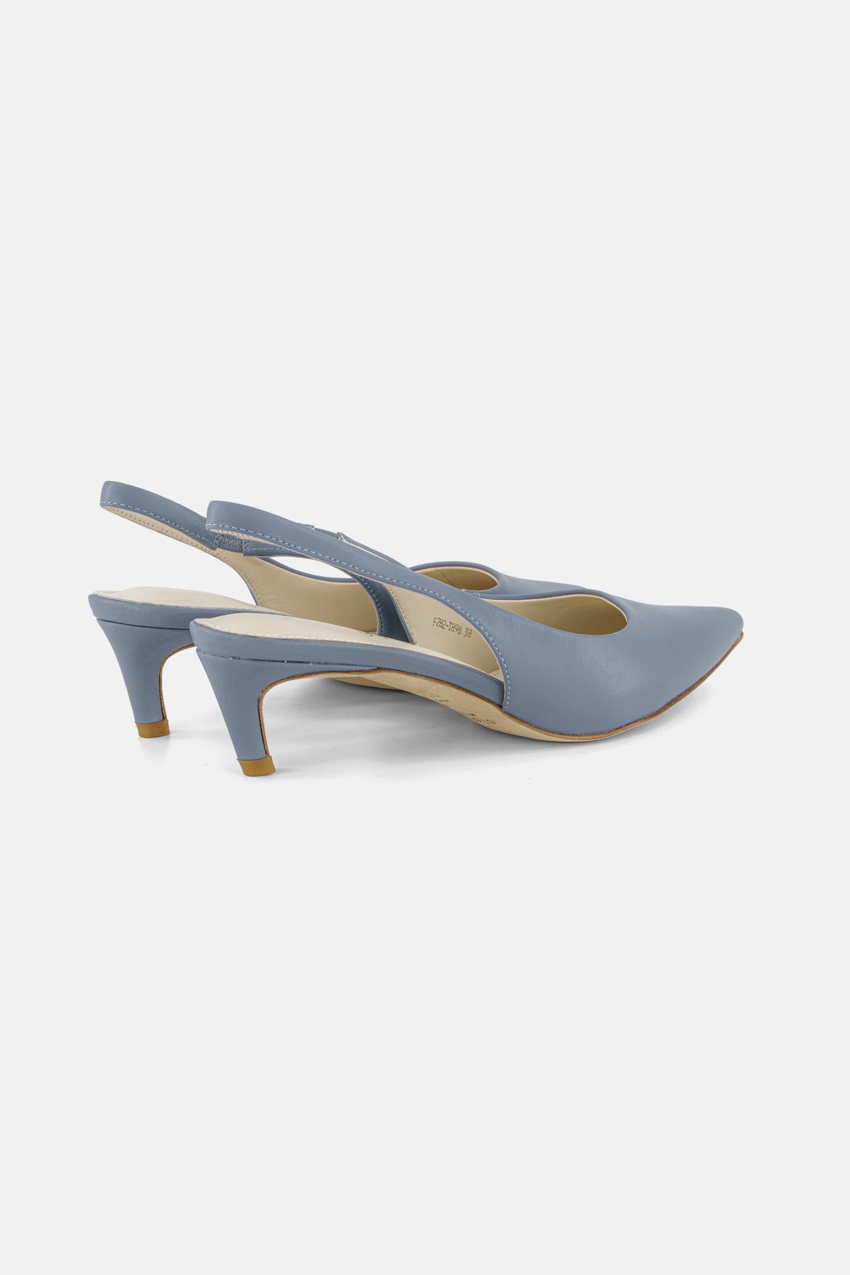 Ivy leather slingback