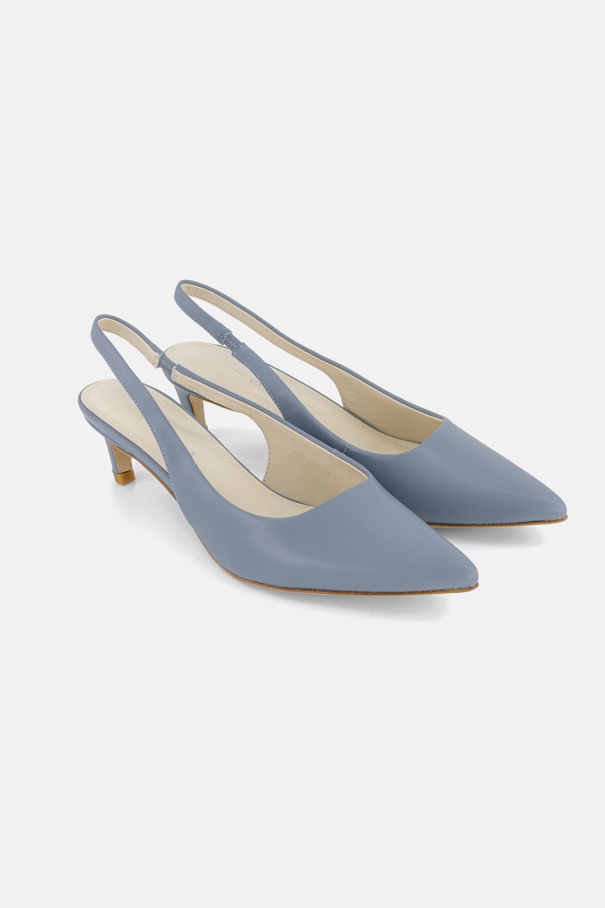 Ivy leather slingback
