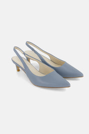 Ivy leather slingback