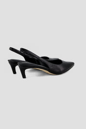 Ivy leather slingback