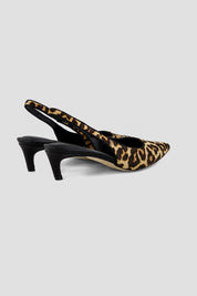 Ivy calf hair slingback