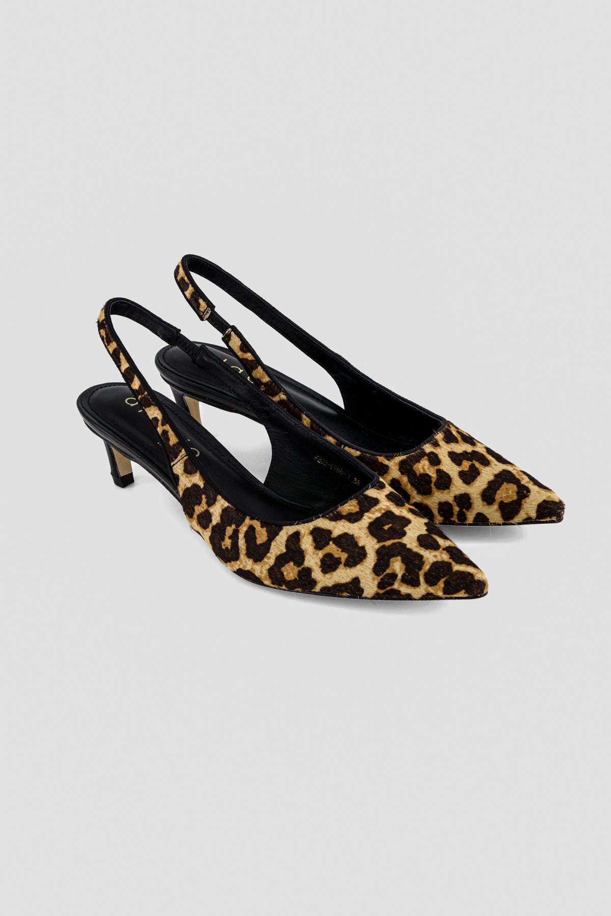Ivy calf hair slingback