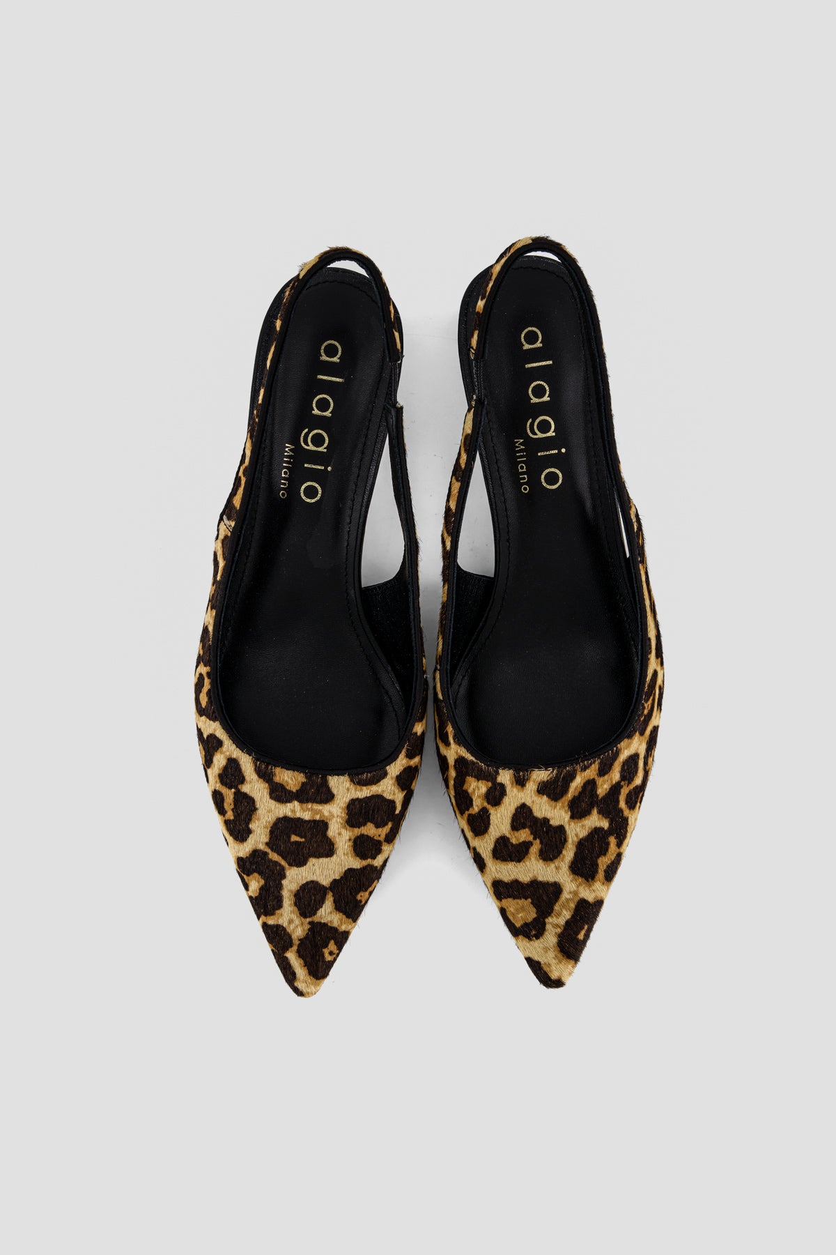 Ivy calf hair slingback