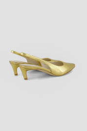 Ivy leather slingback