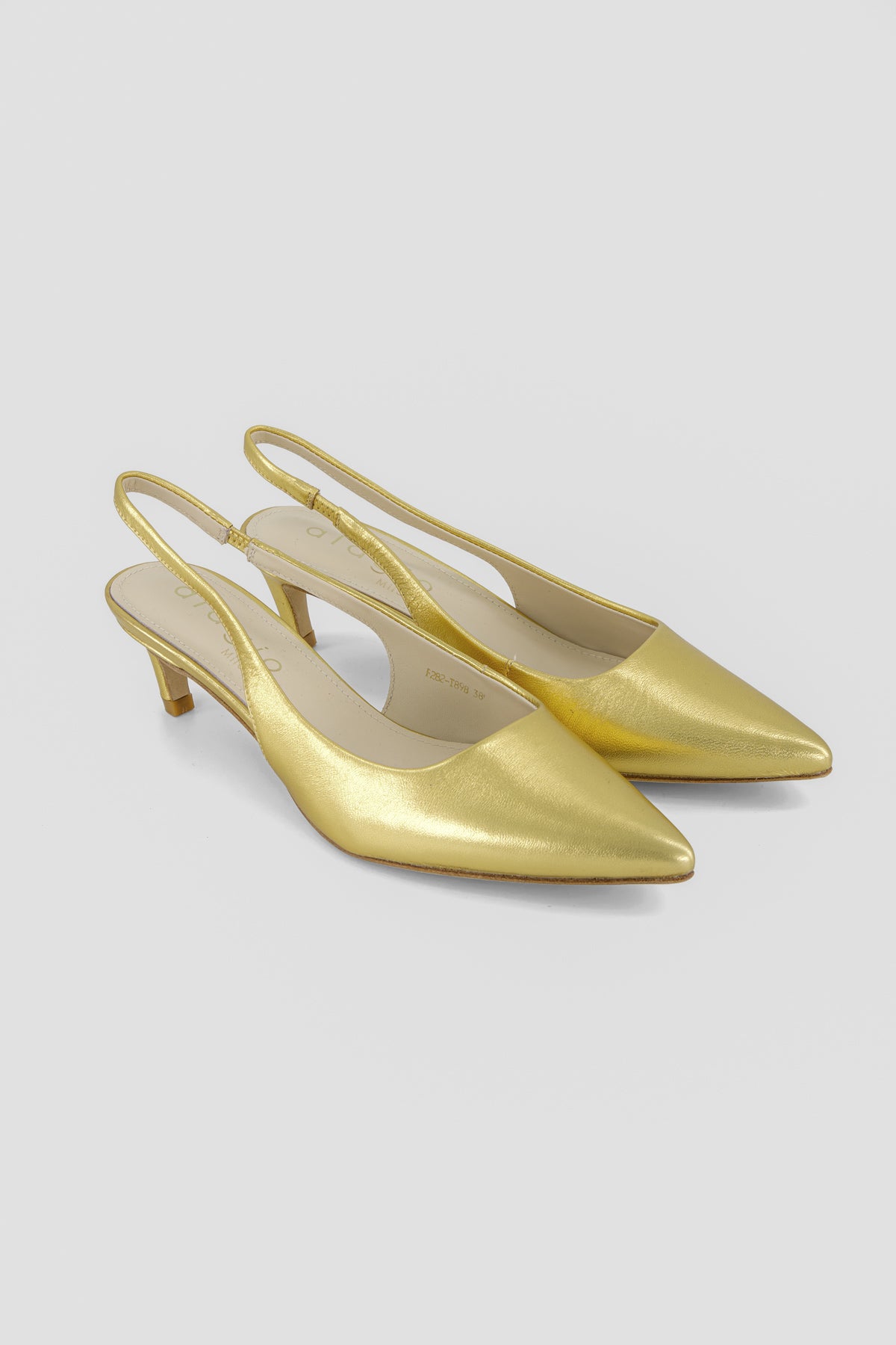 Ivy leather slingback