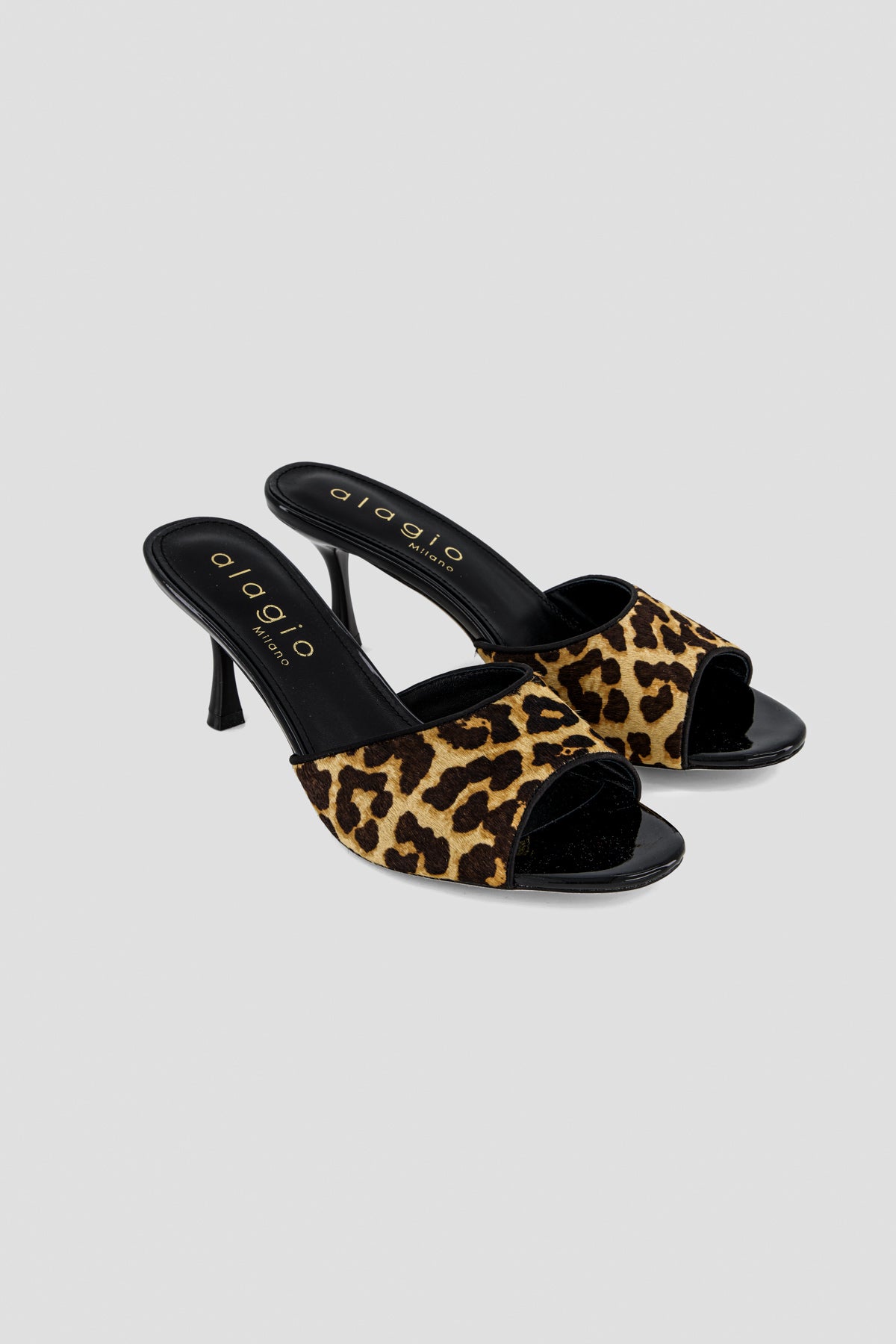 Lola calf hair mules