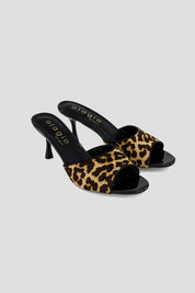 Lola calf hair mules