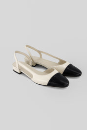 Pina leather flat slingback