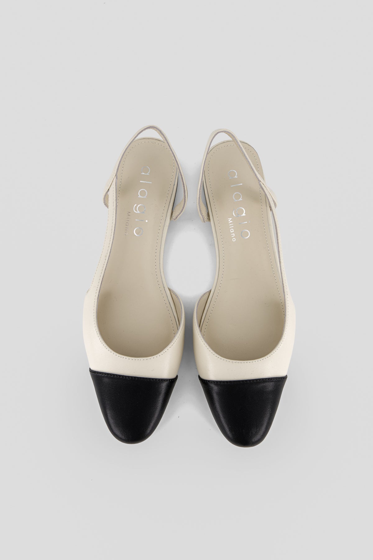 Pina leather flat slingback