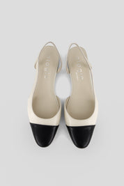Pina leather flat slingback