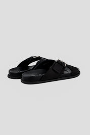 Sabi satin slippers