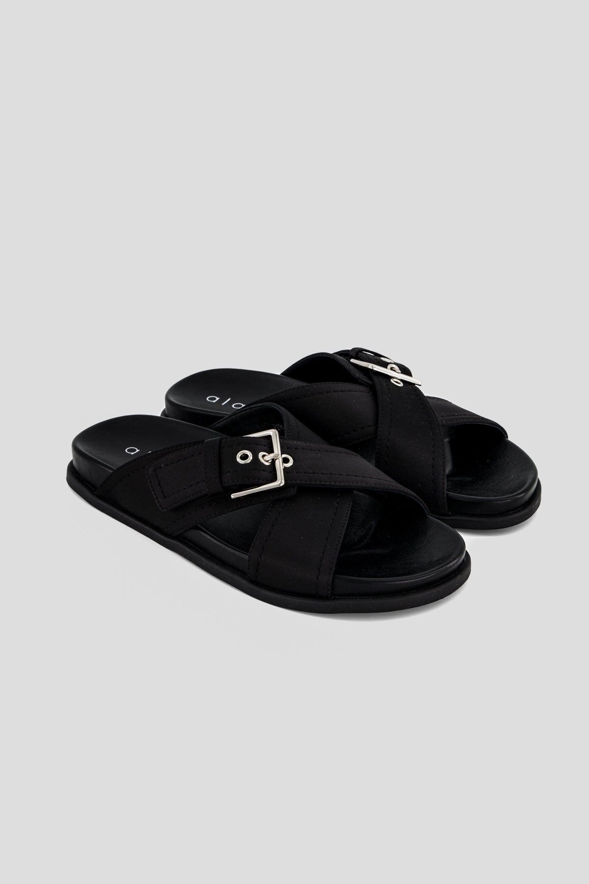 Sabi satin slippers