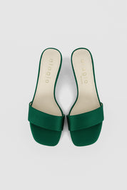 Sara satin mules