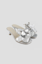 Sara leather mules