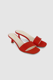 Sara satin mules