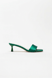 Sara satin mules